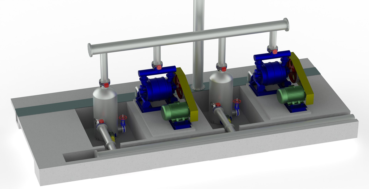 Vacuum Pump With Tank